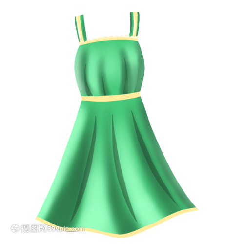 连衣裙可爱卡通图 时尚与童趣的完美融合